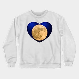 Moon heart Crewneck Sweatshirt